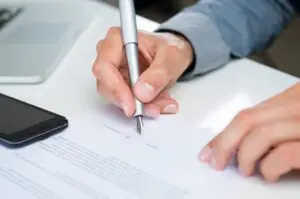 signing bail bond