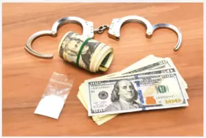 Gavel, Handcuffs and Money