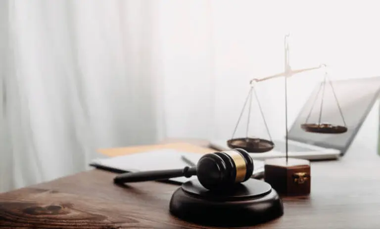 Judge’s gavel with scales of justice